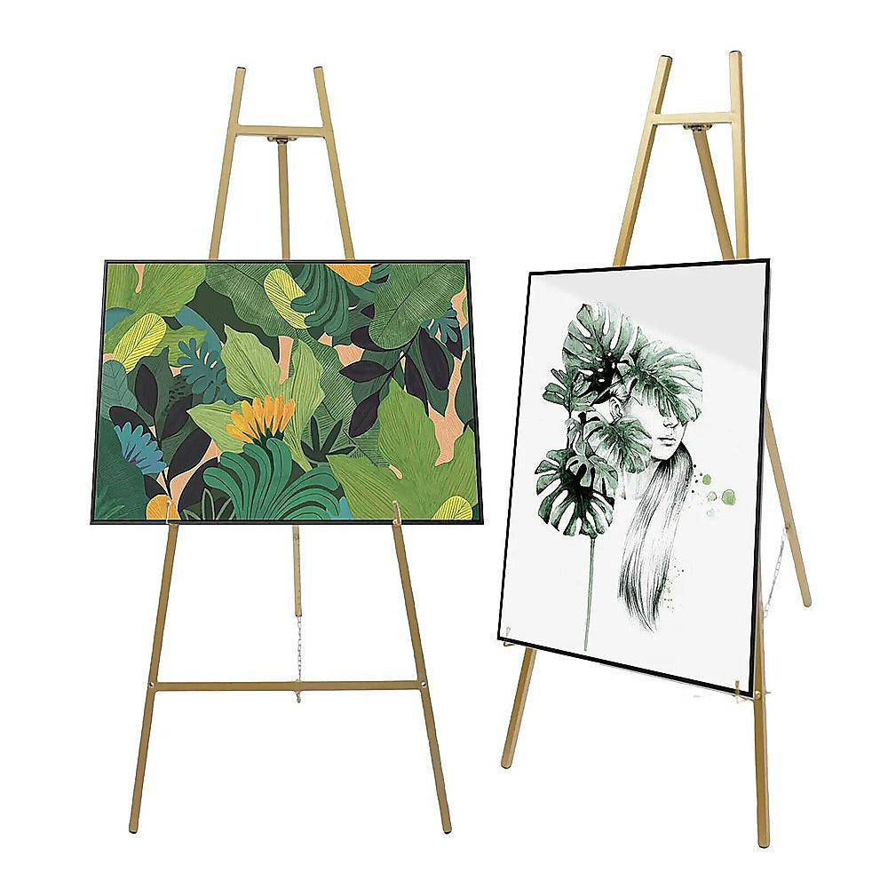 Easel Tripod Metal Painting Wedding Photo Frame Display Bracket For Events Exhibitions And Signage