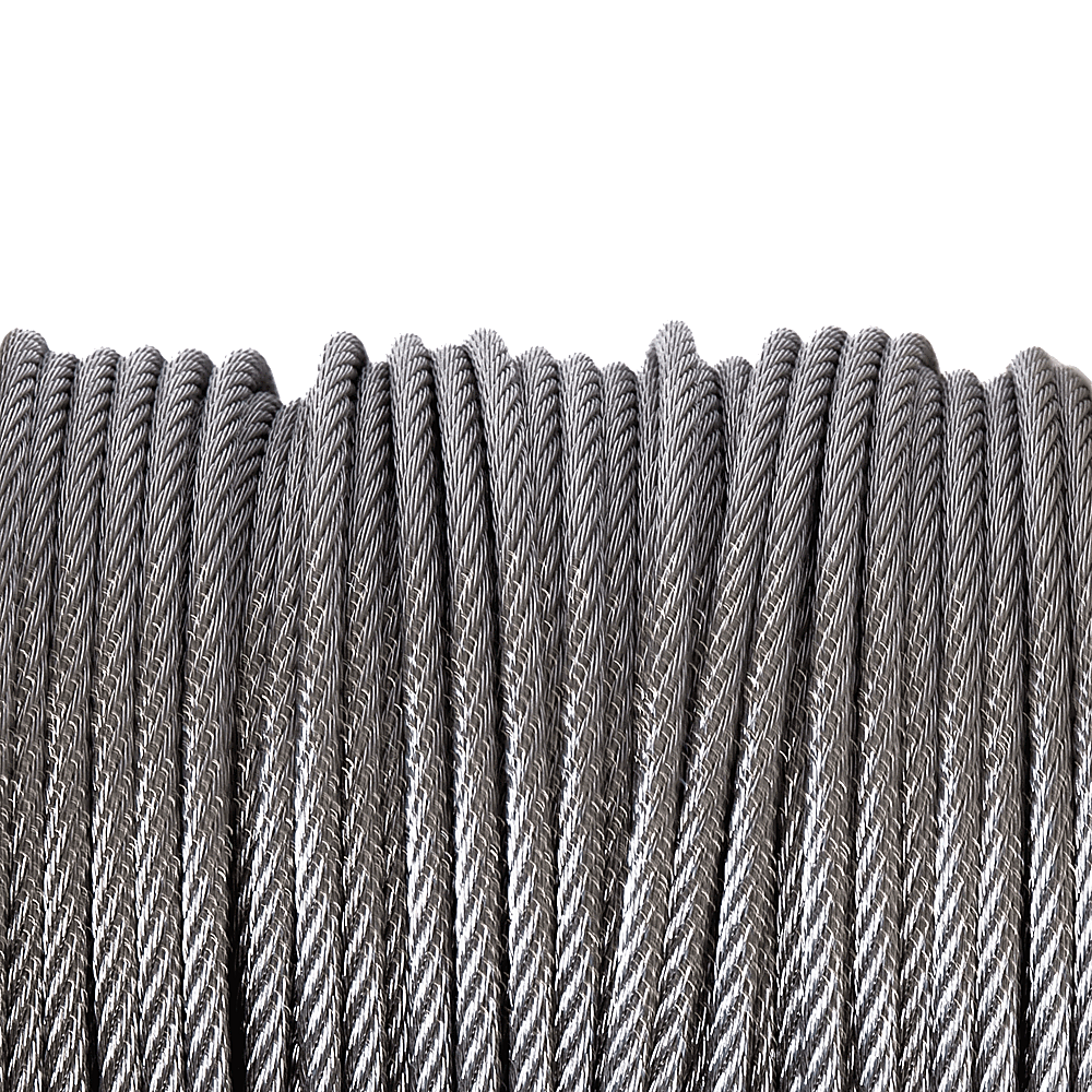 50m Stainless Steel Wire Rope Cable 5mm 316 A4 7x7 Balustrade Fence