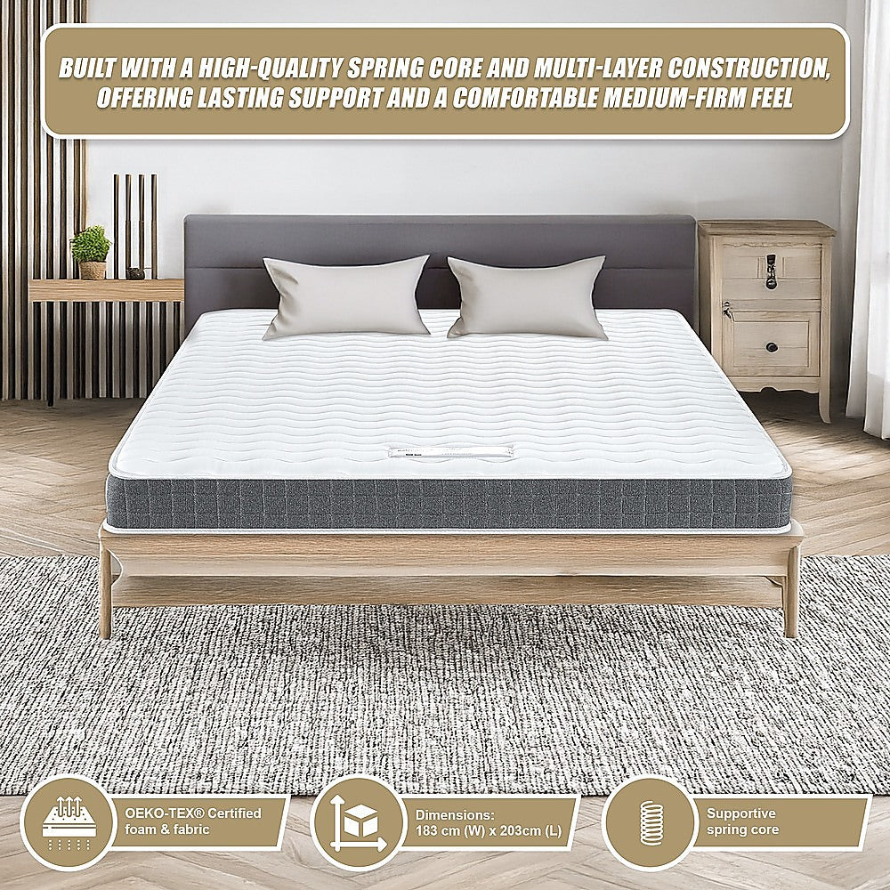 King Memory Foam Mattress OEKO-TEX® Textile & CertiPUR-US® Certified Foam
