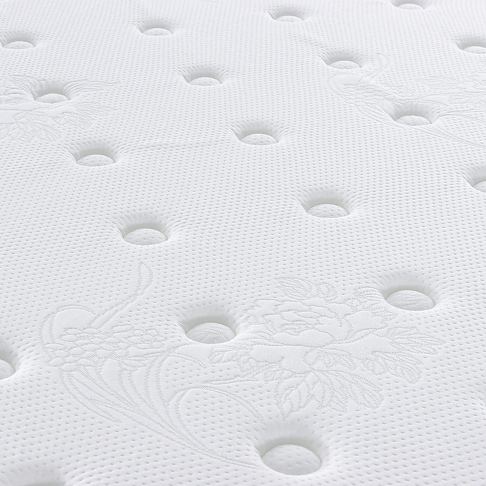 Single Euro Top Pocket Spring Mattress Motion Isolation Comfort with CertiPUR-US® Certified Foam Layers