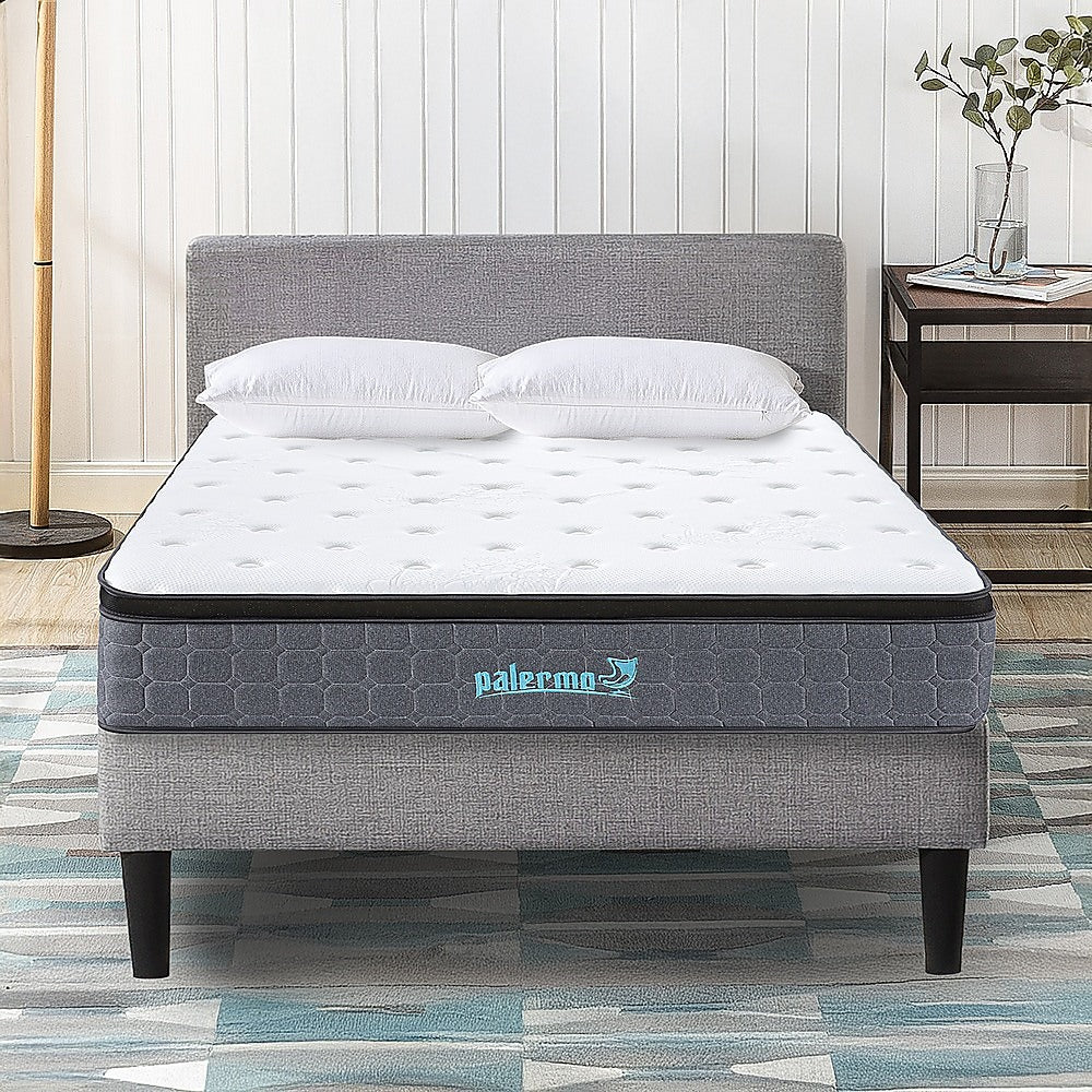Queen Euro Top Pocket Spring Mattress – Motion Isolation Comfort with CertiPUR-US® Certified Foam Layers