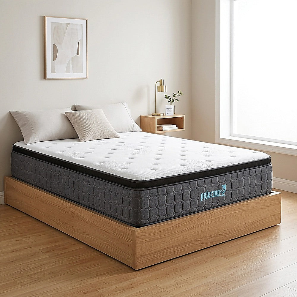 Queen Euro Top Pocket Spring Mattress – Motion Isolation Comfort with CertiPUR-US® Certified Foam Layers