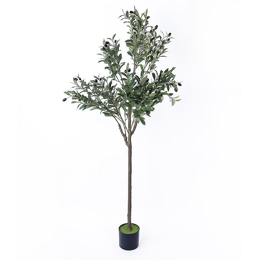 150cm Artificial Olive Tree ??Tall Realistic Faux Green Indoor Plant for Home & Office