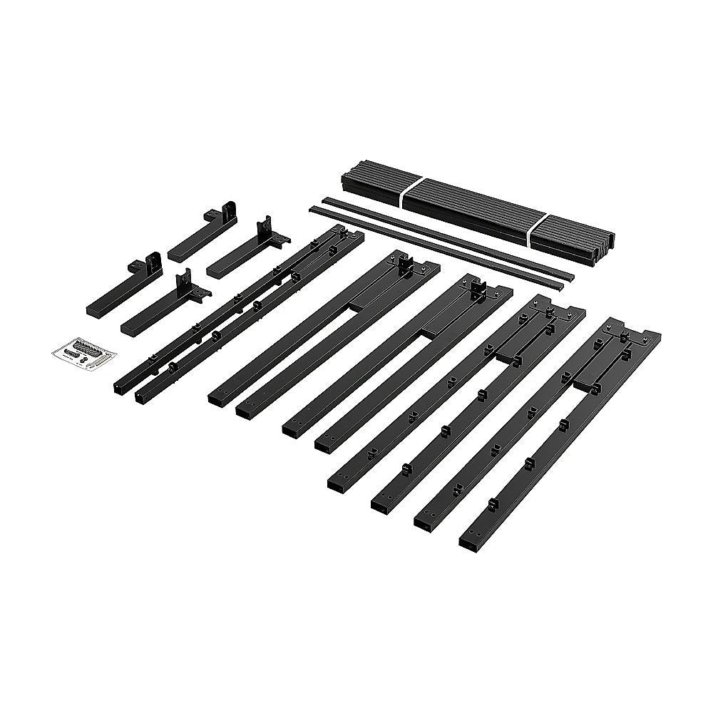 King Full Metal Bed Frame Base ? Sturdy Steel Bed Base for Australian Mattress