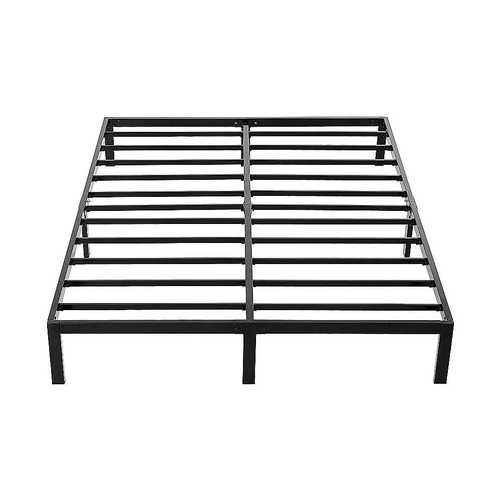 Queen Full Metal Bed Frame Base ? Sturdy Steel Bed Base for Australian Mattress