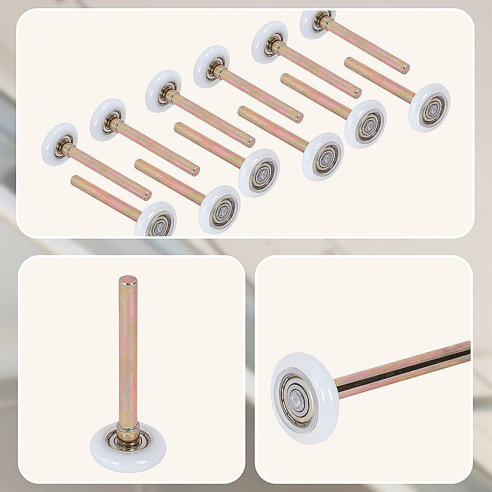 Garage Door Roller / Wheel / Heavy-duty 11 Ball Bearing 12 Pack