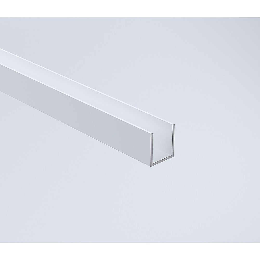 100x100cm Corner Frameless Shower Screen – White Wall Channel and Floor Channel with SS Hinges for Modern Bathroom Style