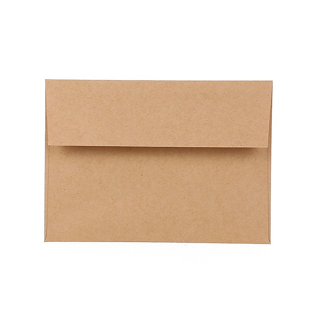 50 x Brown Kraft Envelopes for Wedding Cards Rustic Invitation Mailing Envelopes for Special Events