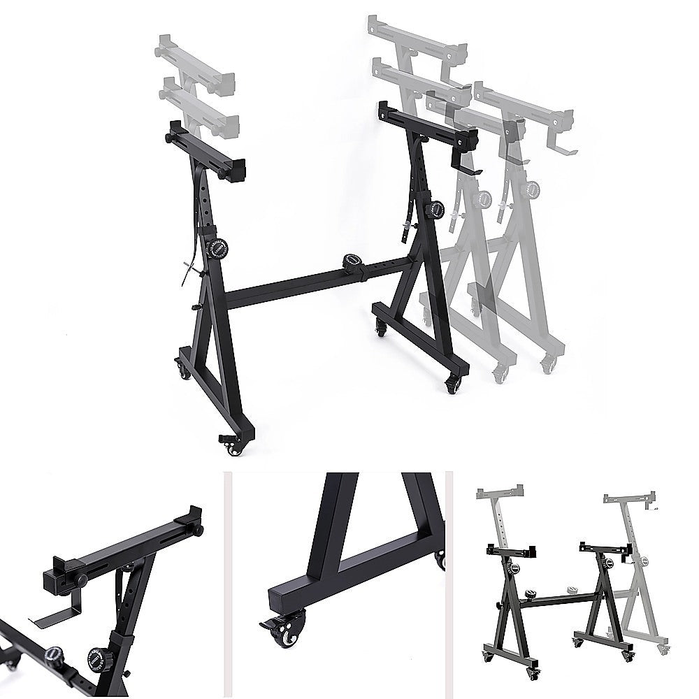 Z-Style Keyboard Stand ??Heavy Duty Adjustable Piano Stand for Digital Keyboards & Portable Use