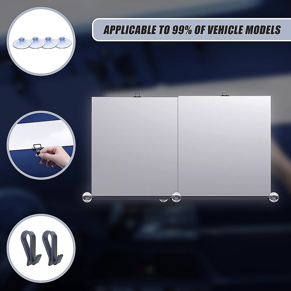 Retractable Sunshade for Car Windshield ??UV Protection Window Cover