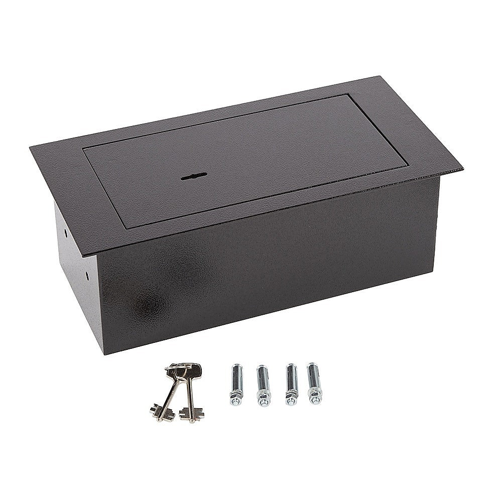 Underfloor Concealed Safe with Key – Heavy Duty Hidden Floor Security Box