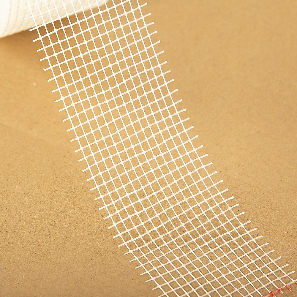 24-Pack Fibreglass Plasterboard Joint Tapes – 50mm x 90m Self-Adhesive Drywall Mesh Rolls