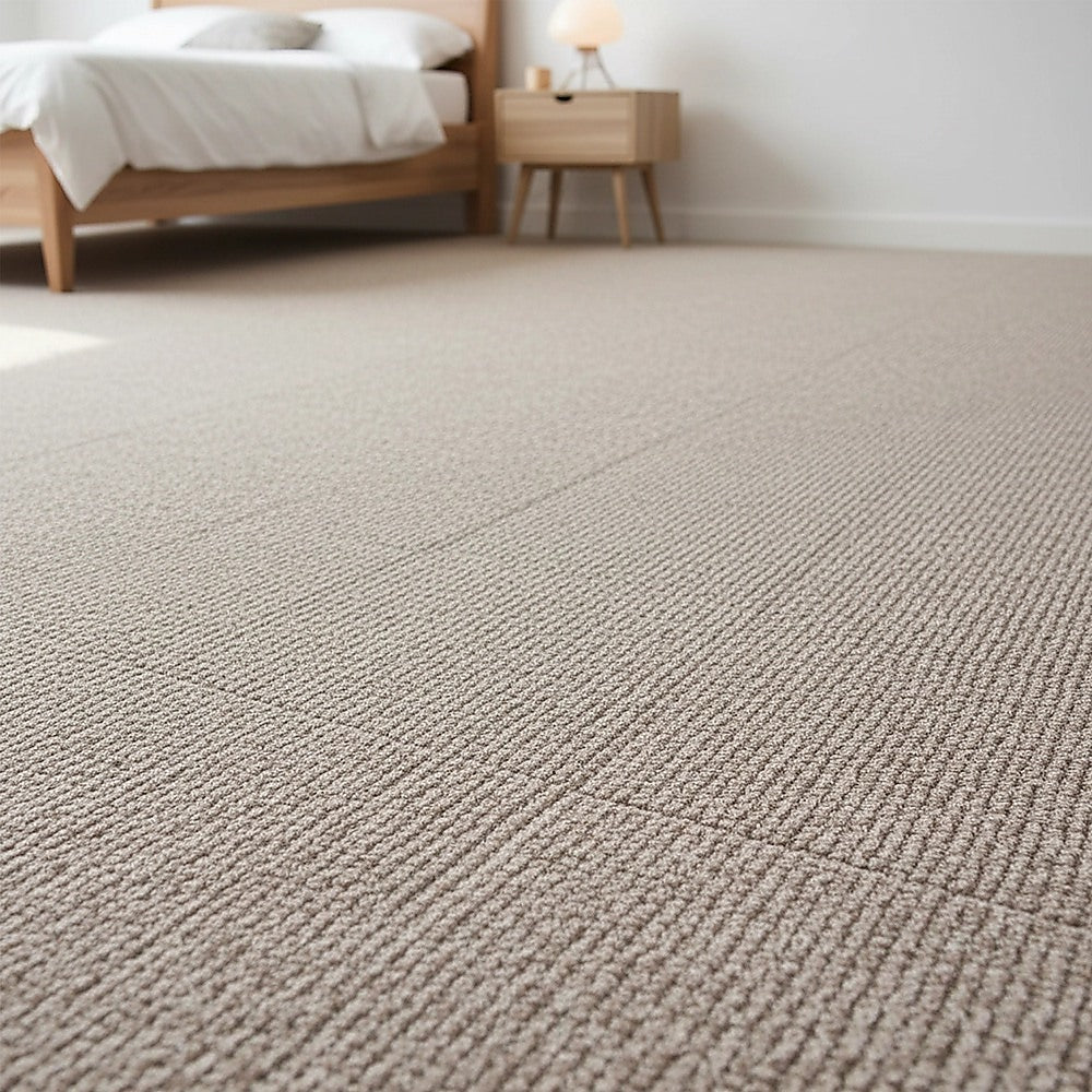 5m² Beige Carpet Tiles Set – Commercial & Domestic Flooring for Office, Retail, Home