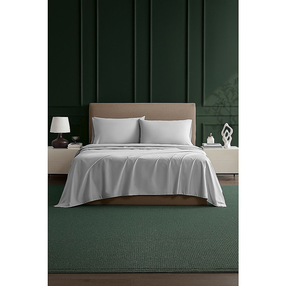 Queen Bed Sheet Set – 1800 Series Microfiber, Deep Pocket, Soft & Breathable, White