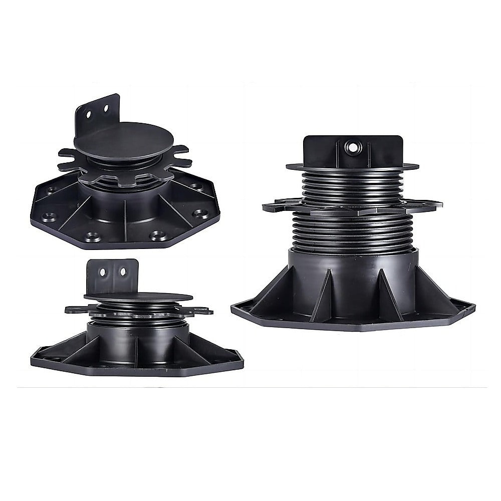 12 Pack Adjustable Deck Support Pedestals – Deck Foundation Bases