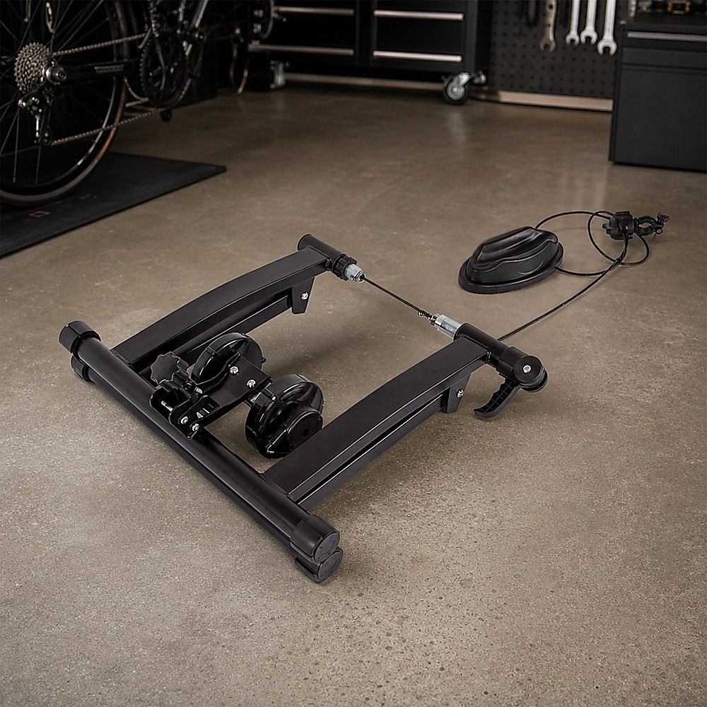 Indoor Bicycle Trainer – Magnetic Stationary Bike Stand for Home Fitness Workouts