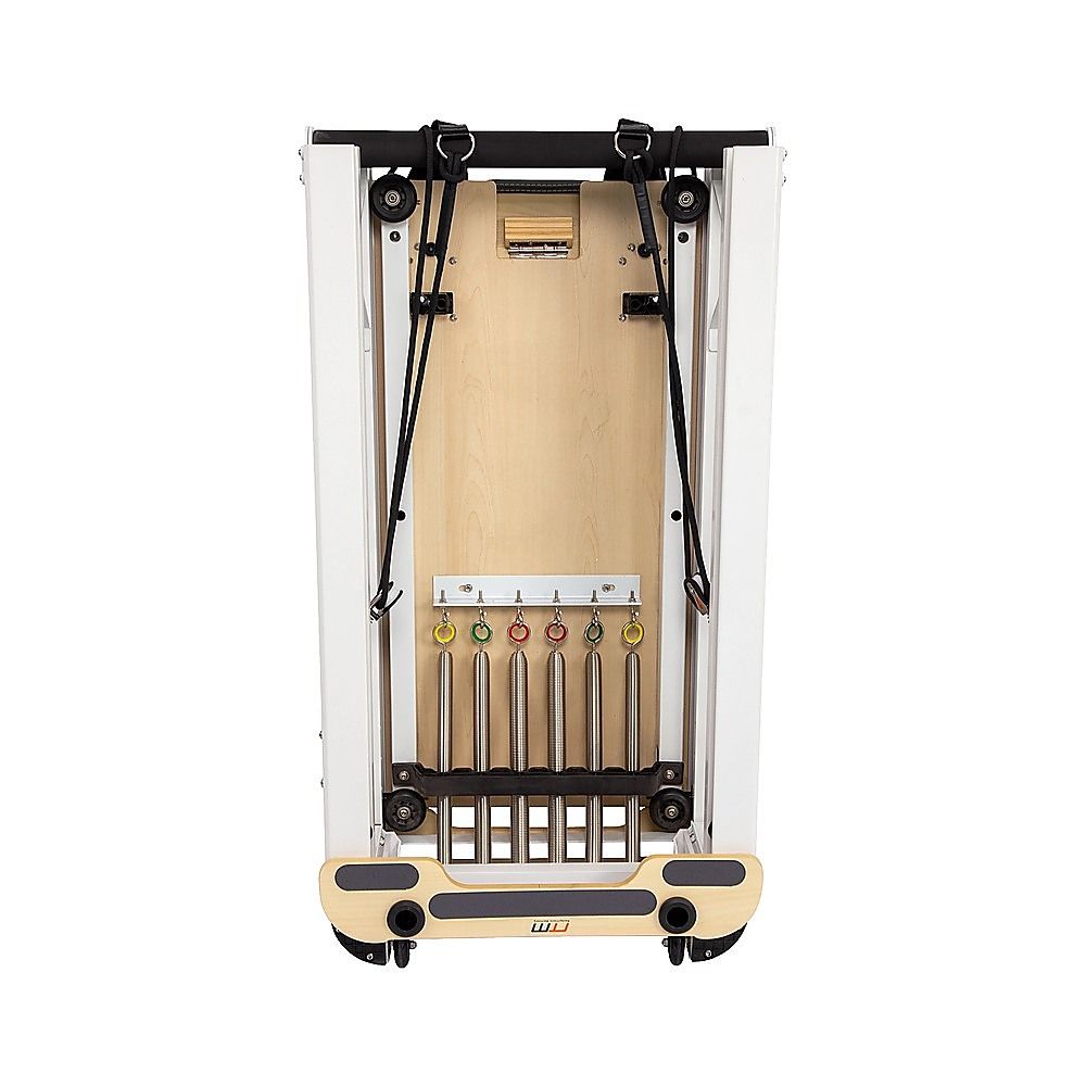 Folding Pilates Reformer Machine – Home Workout Bed for Full Body Fitness Training