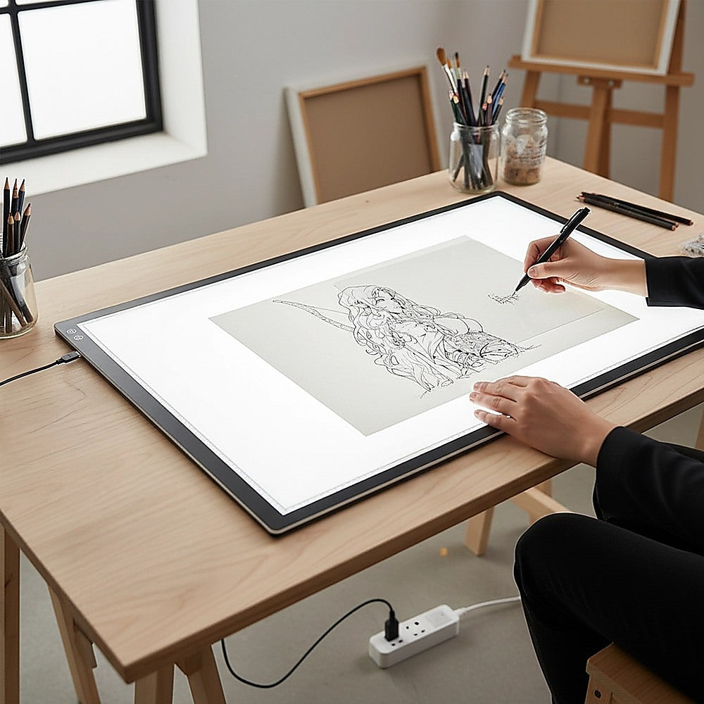 A1 LED Light Box for Drawing, Calligraphy & Tracing Artists Pad
