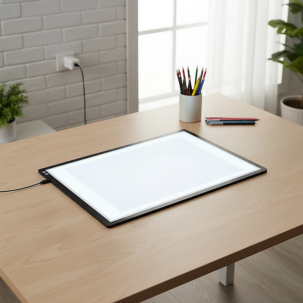 A2 LED Light Box for Drawing, Calligraphy & Tracing Artists Pad