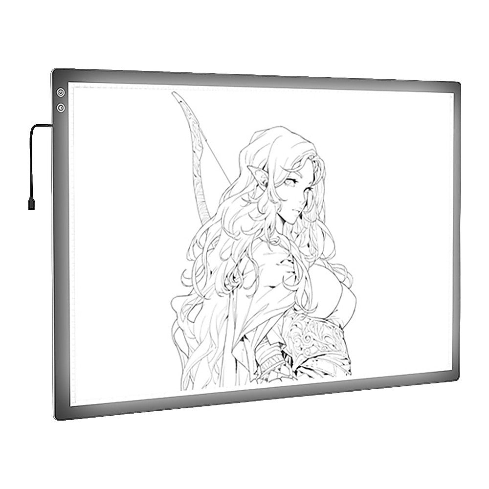 A2 LED Light Box for Drawing, Calligraphy & Tracing Artists Pad