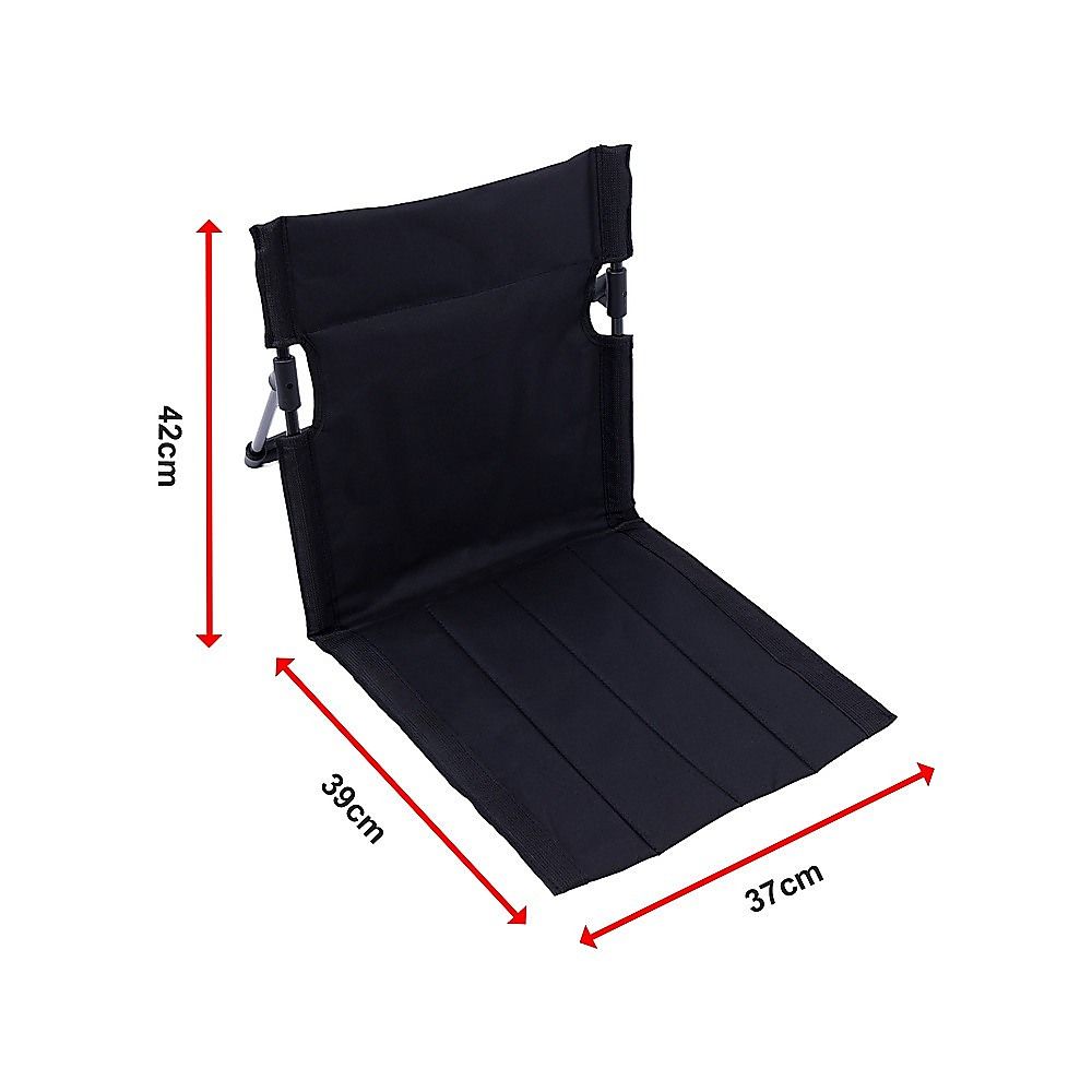 Folding Camping Beach Chair with Back Support Lightweight Travel