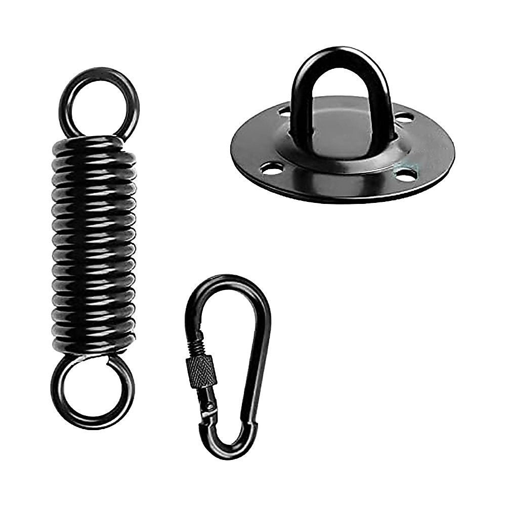 Heavy Duty Swing Hanger Suspension Ceiling Hook Spring Carabiner