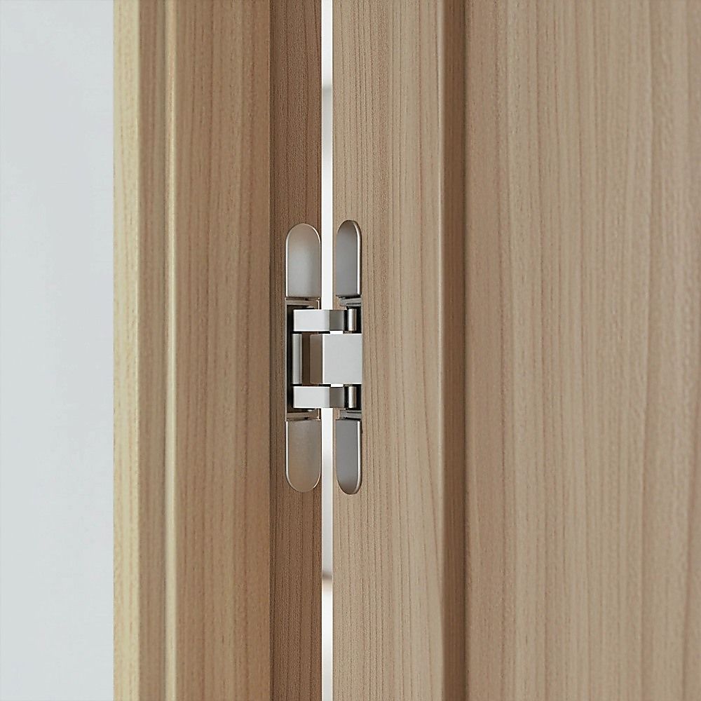 Hidden Door Hinges 180° Heavy Duty 3D Adjustable Silver 40kg