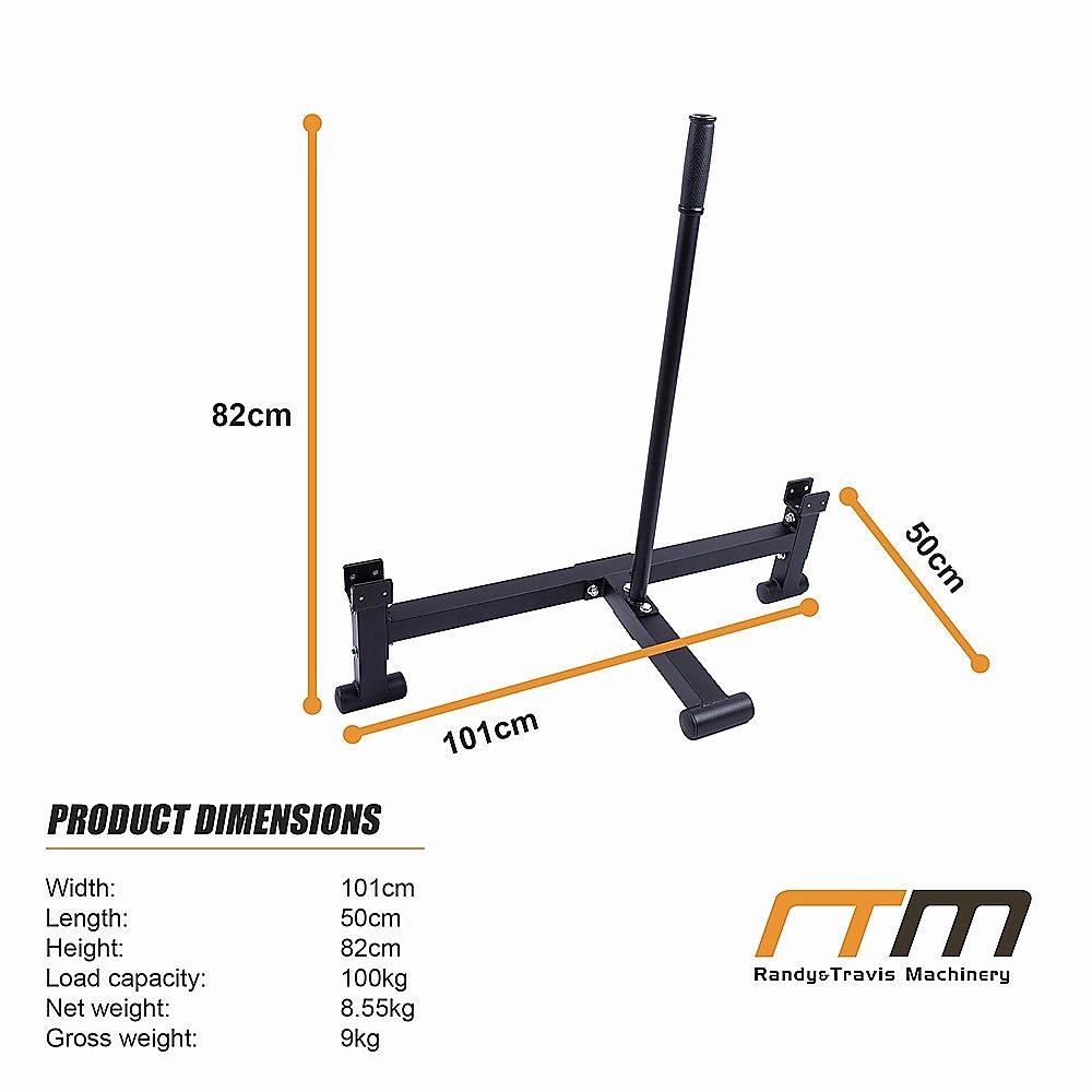 Heavy Duty Steel Deadlift Jack with Anti Slip Handle