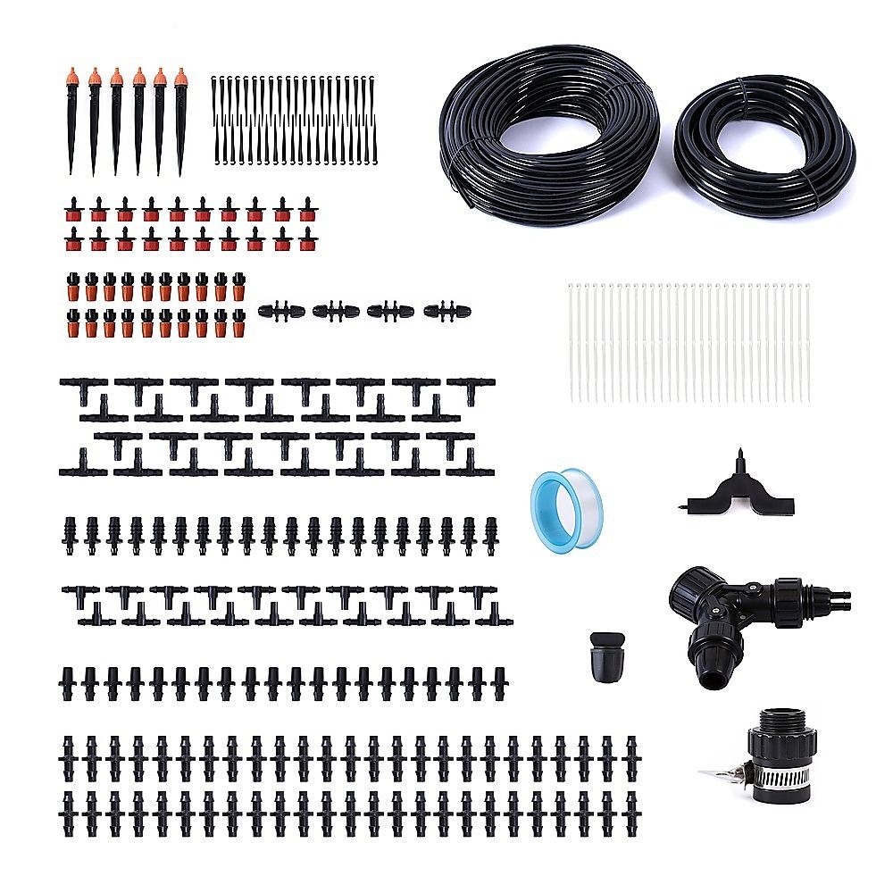 280PCS Drip Irrigation Kit 45M Garden Watering System