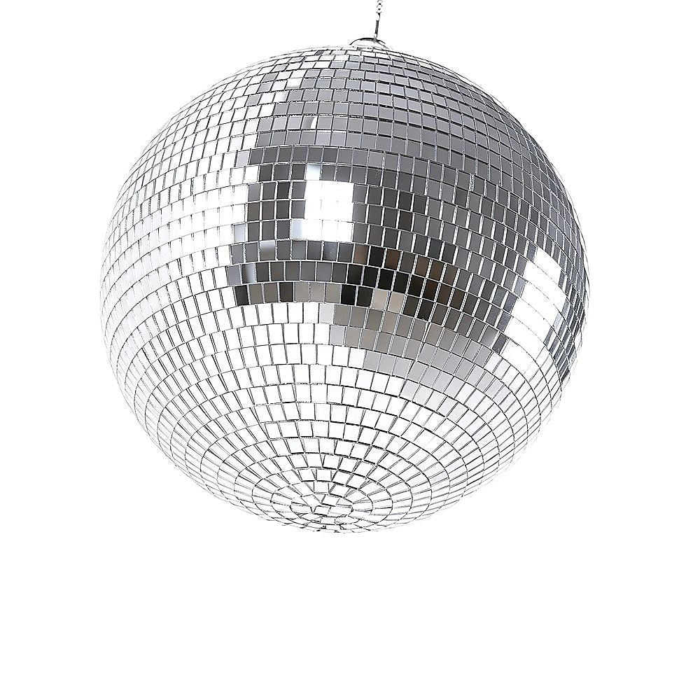 Silver Mirror Disco Ball Hanging DJ Party Decor