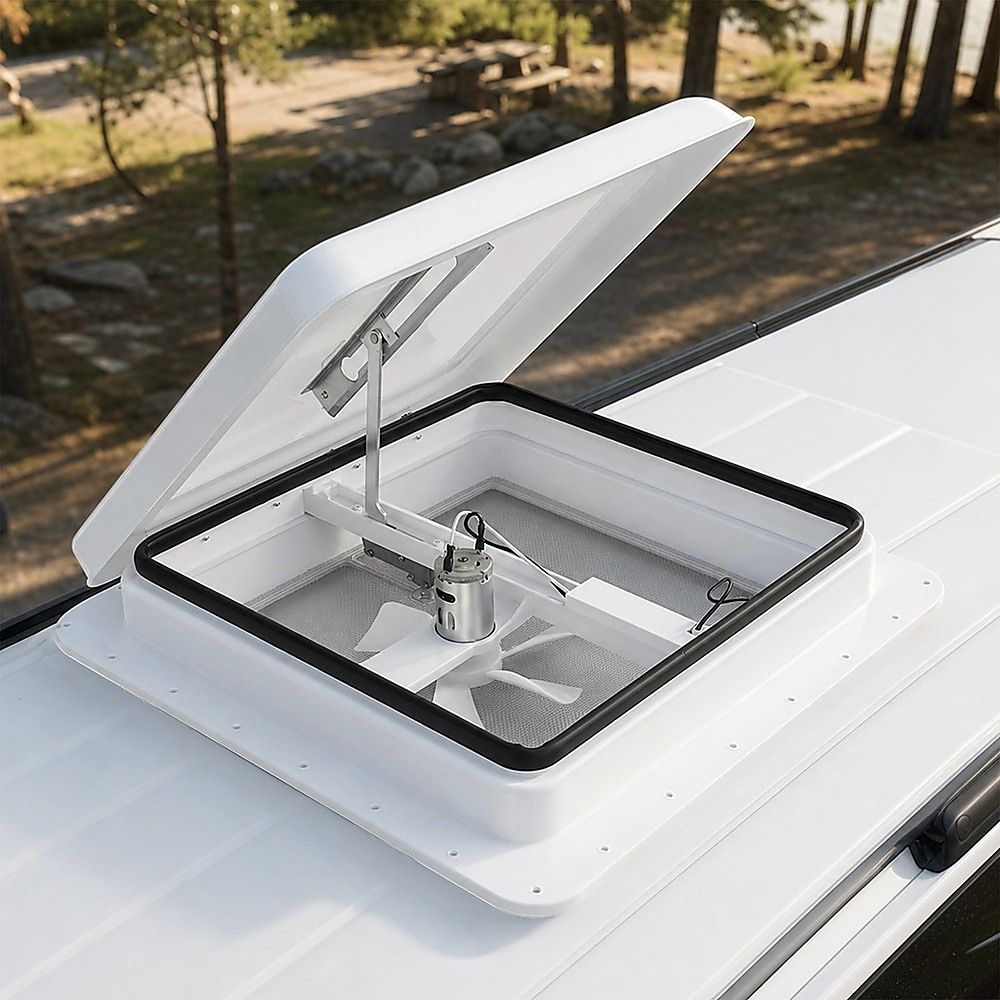 400x400mm Roof Vent Skylight for Caravan Motorhome