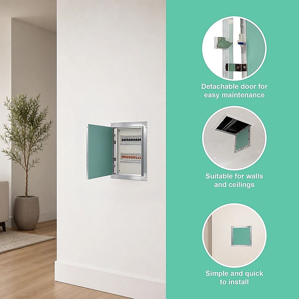 300x300mm Plasterboard Access Panel Aluminium Frame Inspection Hatch