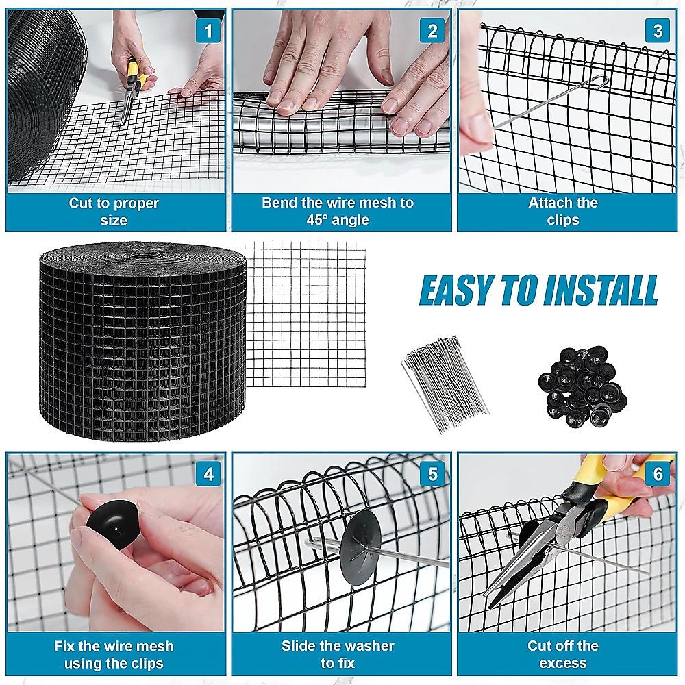30m Solar Panel Bird Proofing Kit Stainless Steel Mesh