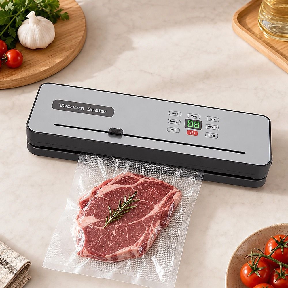 Cordless Food Vacuum Sealer Machine Dry Wet 30 Bags