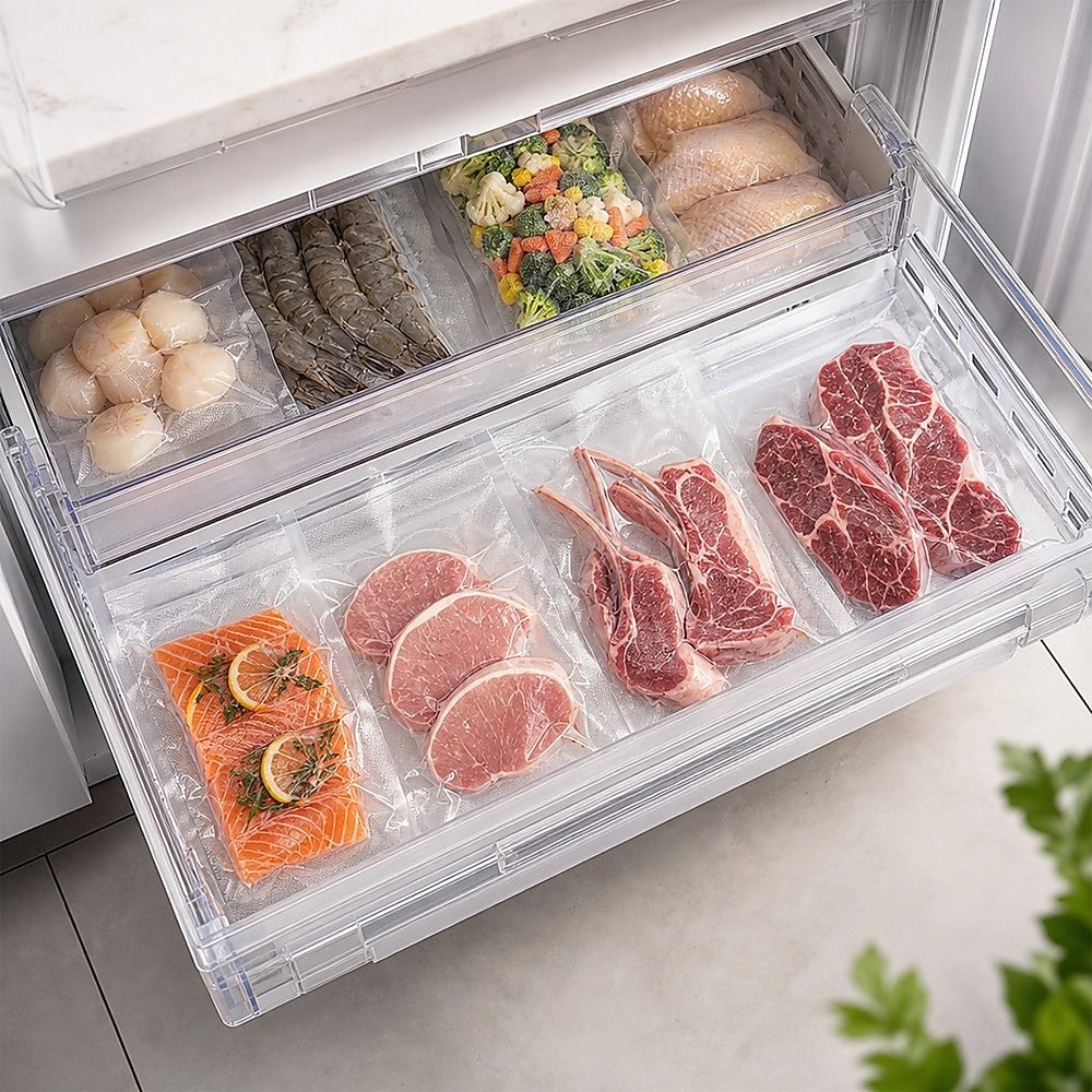 20cm x 30cm 100pcs Vacuum Sealer Bags Food Storage