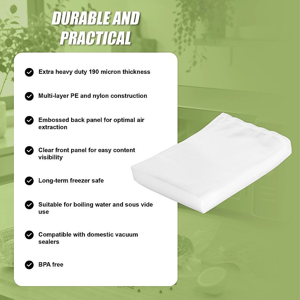 28cm x 40cm 100pcs Vacuum Sealer Bags Food Storage