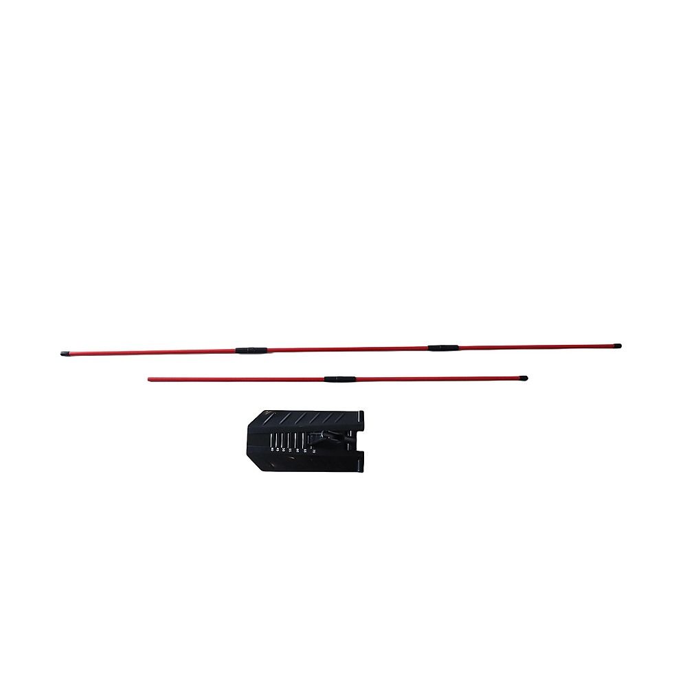 Portable Golf Swing Trainer Multi Functional Training Aid for Swing Practice Tempo and Strength Improvement