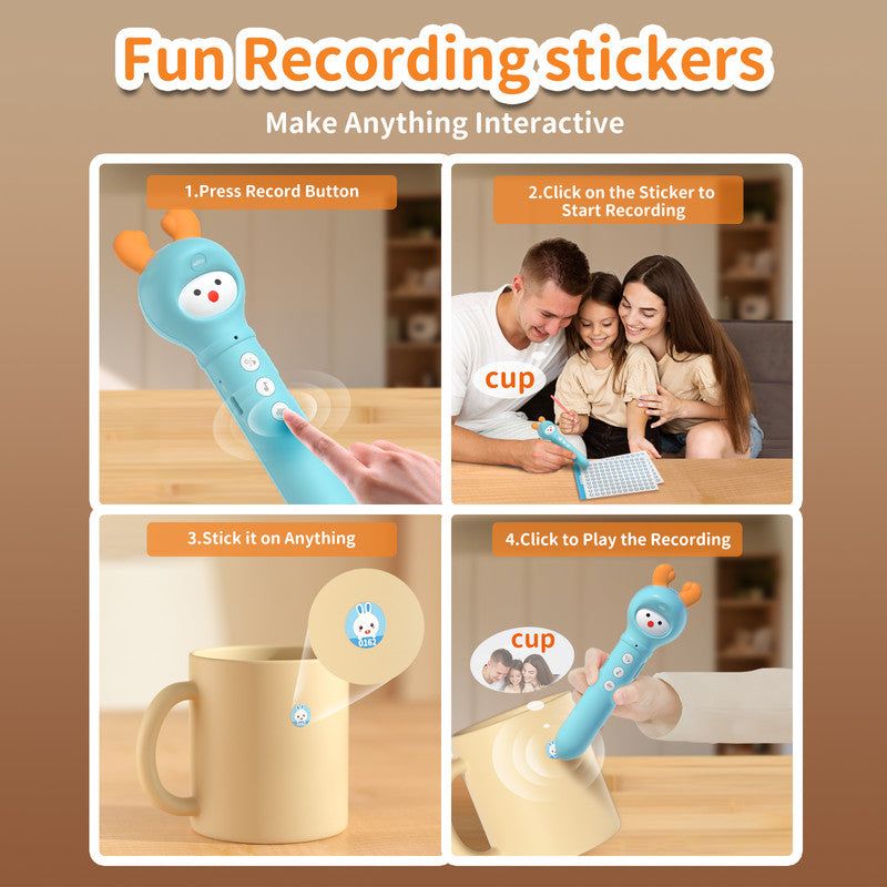Interactive Educational Talking Pen Set for Kids