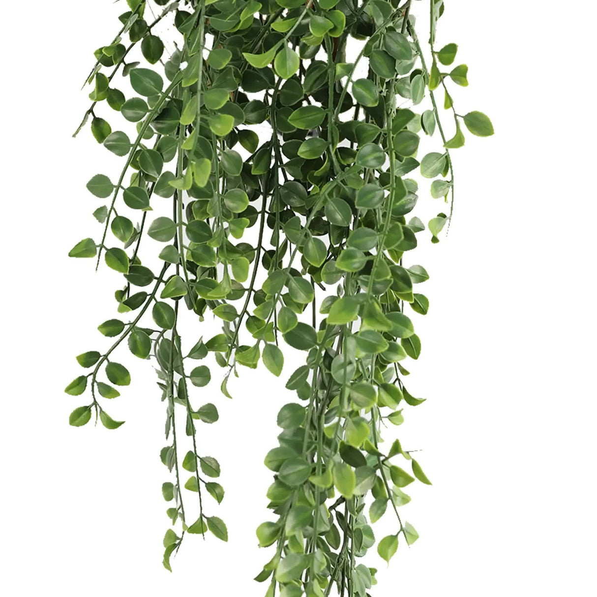 Artificial Hanging Dark Green Hanging Pearls Garland Bush UV Resistant and Fire Rated 20cm x 79cm