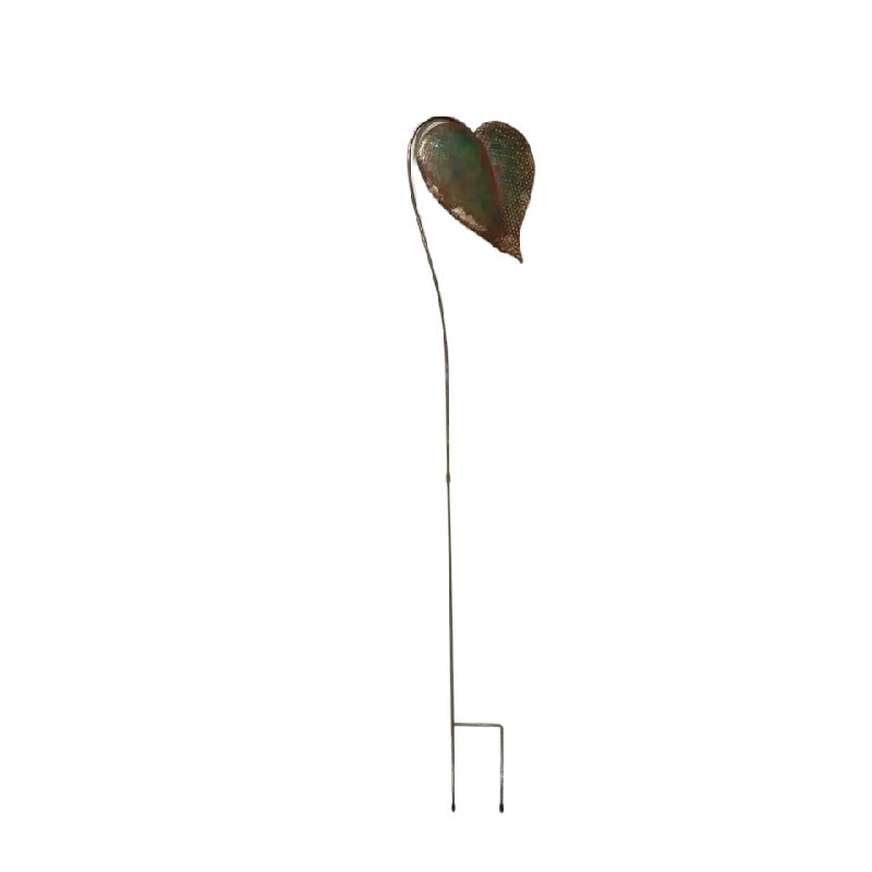 Stem With Heart Garden Stake 112cm