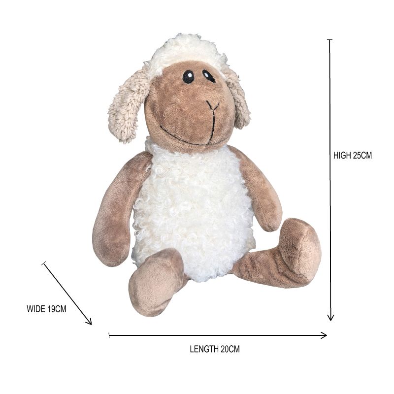 Fluffy Sheep Door Stopper 25cm