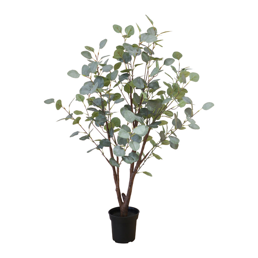 Potted Artificial Eucalyptus Gum Tree 100cm
