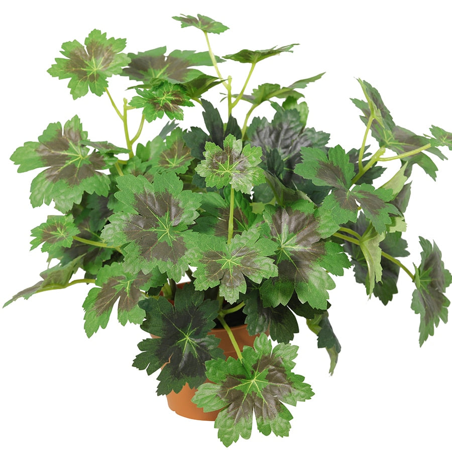 Potted Artificial Grape Leaf Plant 33cm
