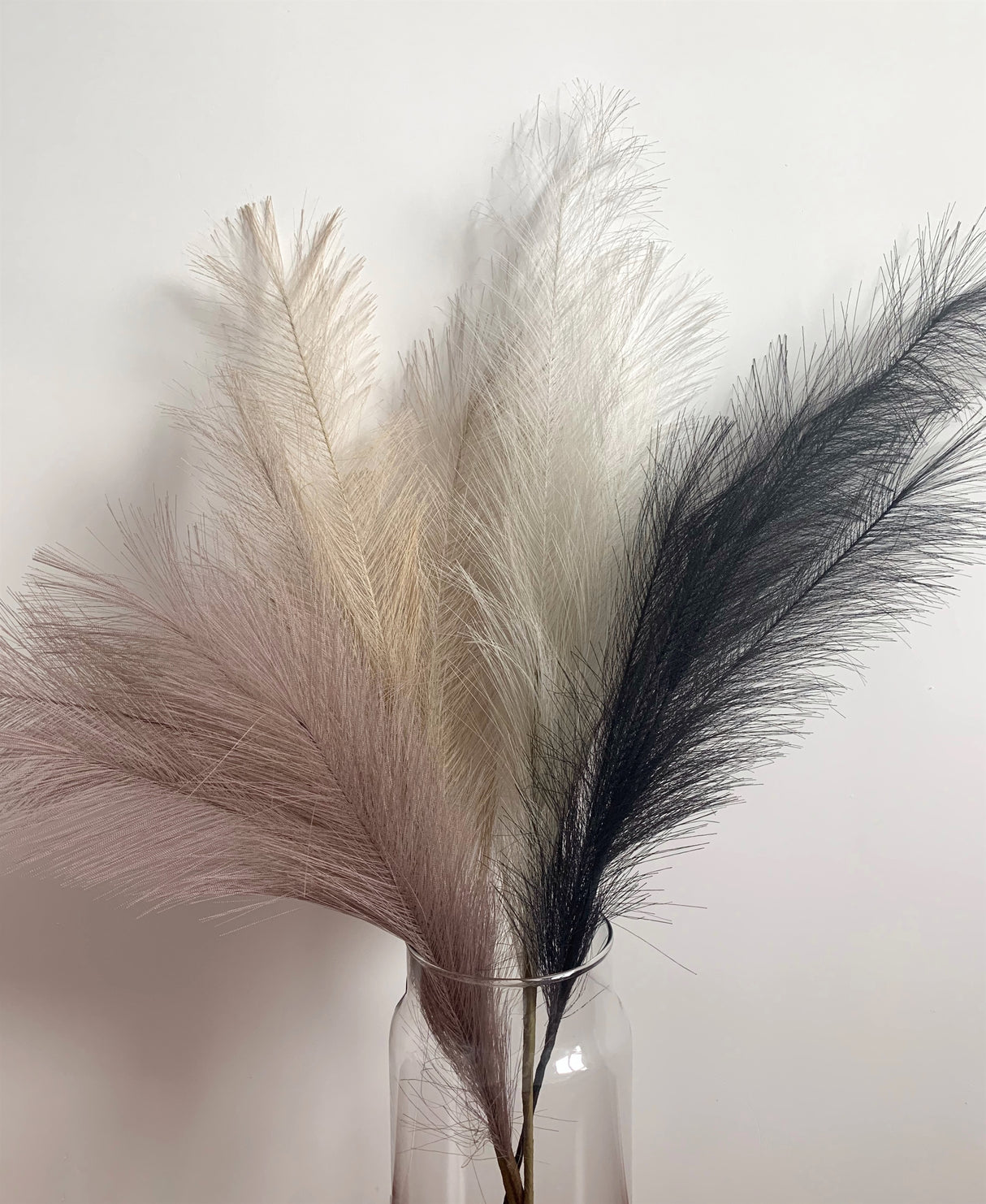 bulk 18 Artificial Pampas Grass Large Assort 130cm