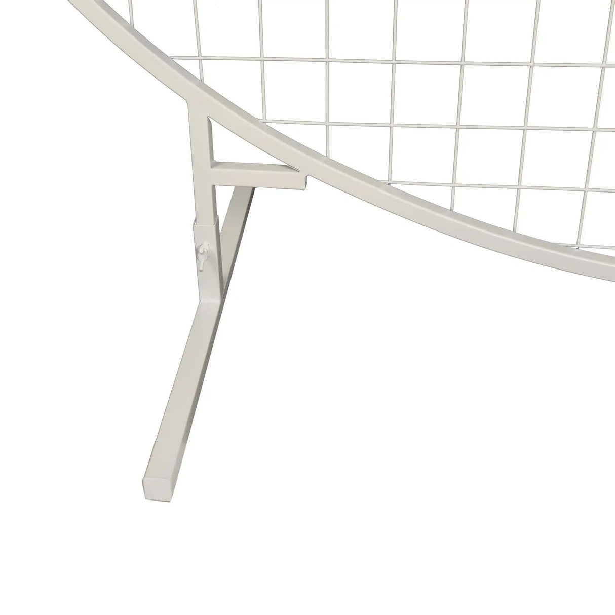 Sturdy Circular Flower Wall / Event Stand 200cm Diameter (White Frame)