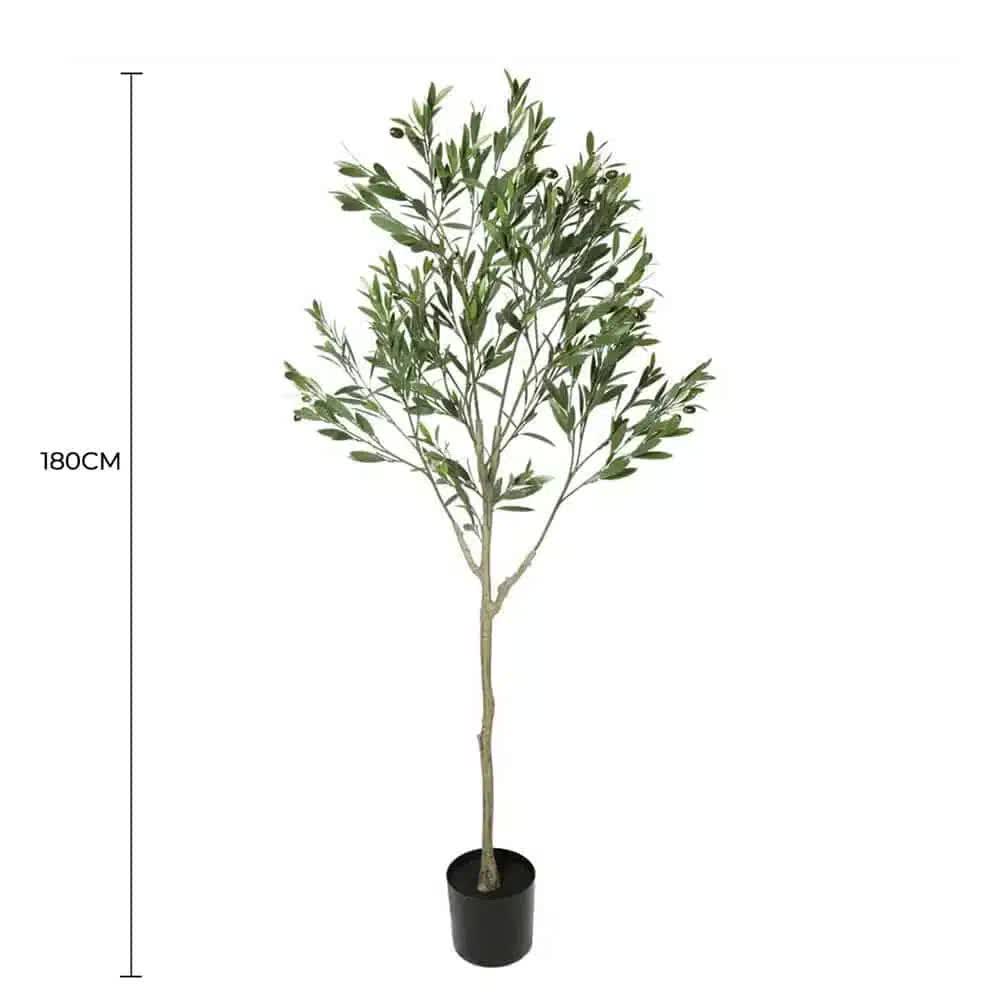 Nearly Natural Artificial Olive Tree UV Resistant 180cm