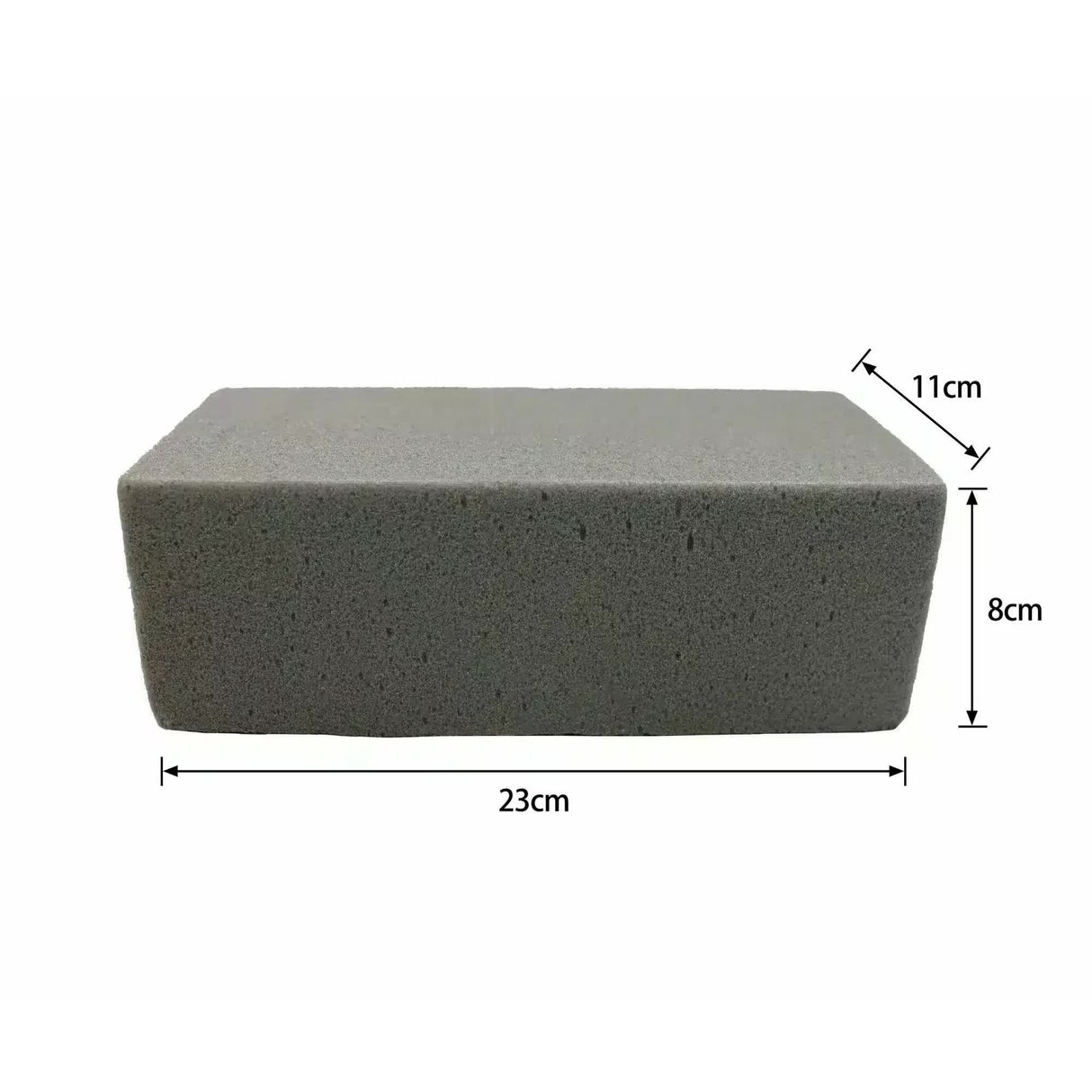 20 Pieces of Dry Floral Foam Bricks 23cm x 11cm x 8cm (Artificial Plant Foam Blocks - formaldehyde FREE)