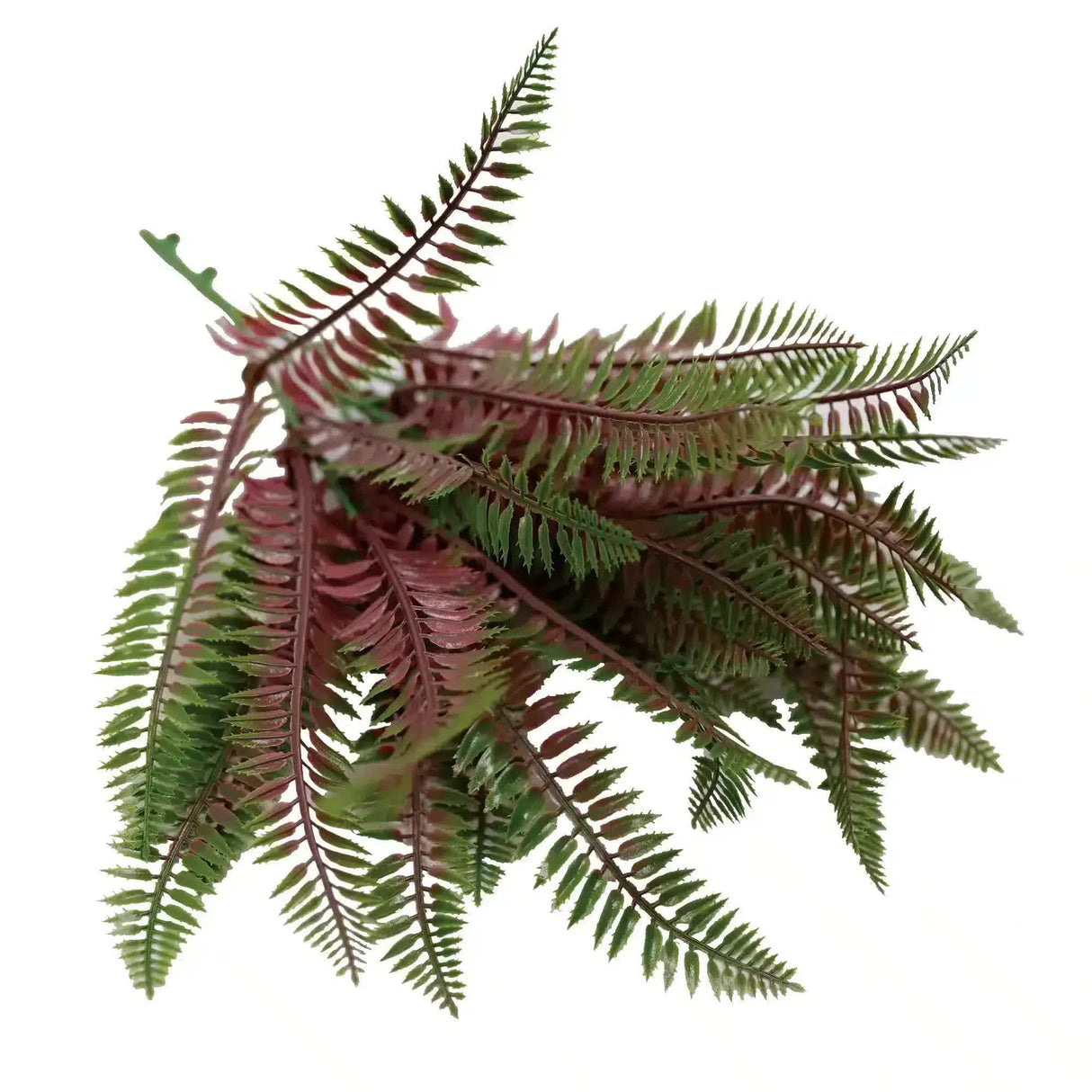 Artificial Royal Purple Fern Stem UV Resistant 33cm