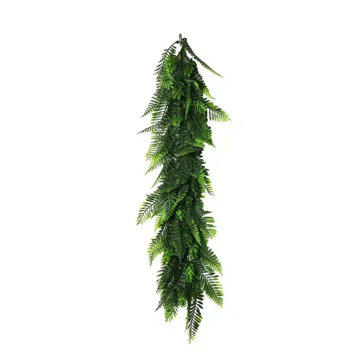 Artificial Extendable Hanging Bracken Fern Garland UV Resistant 55cm