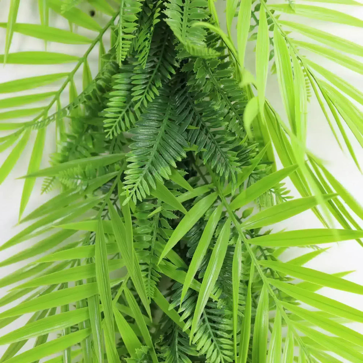 Artificial Extendable Hanging Tropical Palm and Fern Vine 55cm UV Resistant